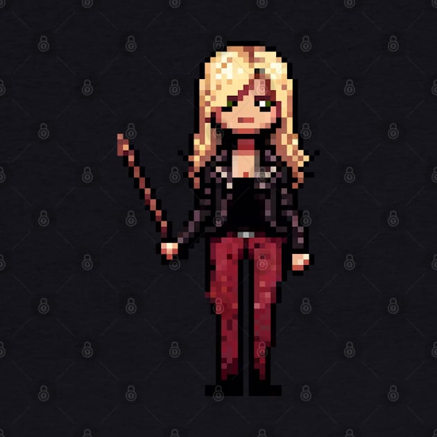 Buffy the vampire slayer 8bits retro style by AO01